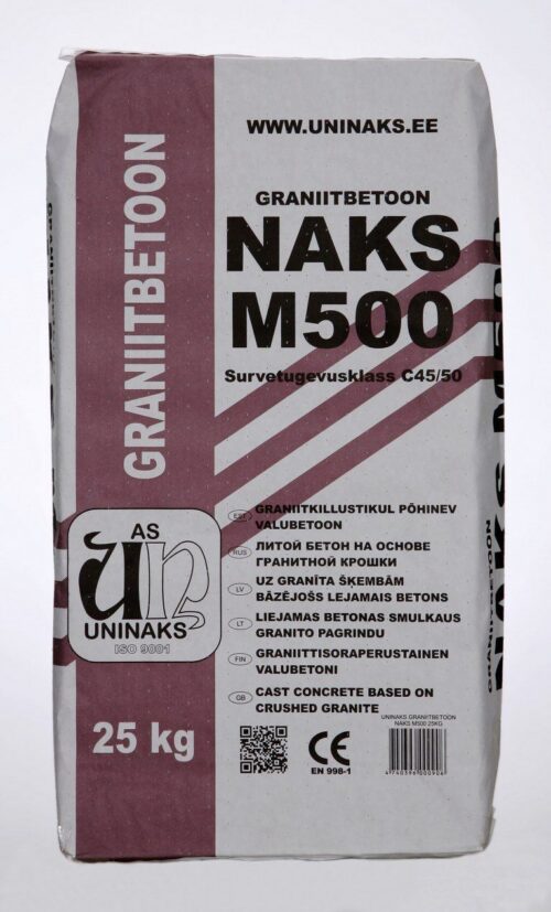 Graniittibetoni NAKS M500 (1000 KG)