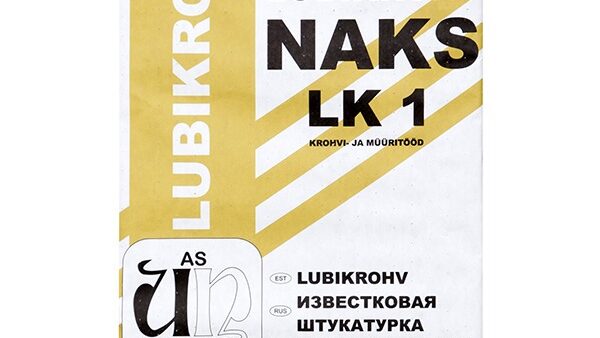 NAKSLK1_v Kalkkirappaus NAKS LK1 25kg– kalkkilaasti sisä- ja ulkokäyttöön