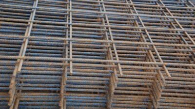 TERÄSVERKKO 1,5X3 M, SILMÄ 150X150 MM  VAHVUUS 6MM.