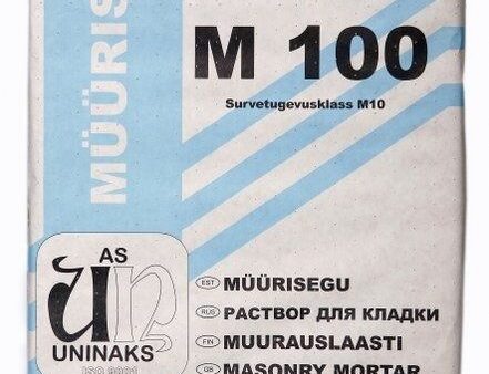 Uninaks muurauslaasti NAKS M100 (25 kg) valkoinen