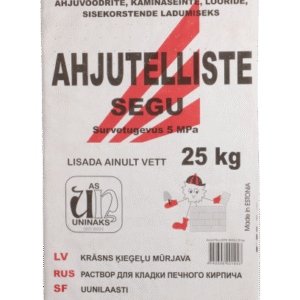 UNINAKS UUNITIILILAASTI 25 KG
