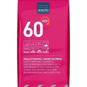 KIILTO 60 PIKALATTIAMASSA 10–200 MM 20KG