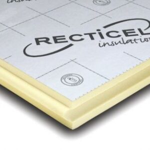 Recticel PIR levyt, foliolla 50x1200x2400mm
