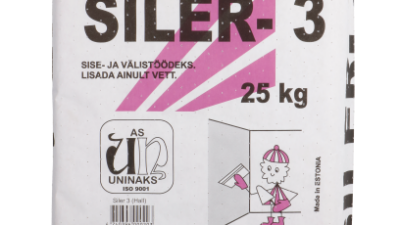 UNINAKS PINTALAASTI SILER-3 VALKOINEN 25 KG