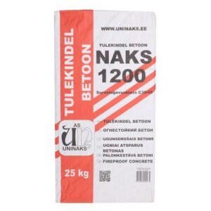 UNINAKS PALONKESTÄVÄ BETONI (25 KG)