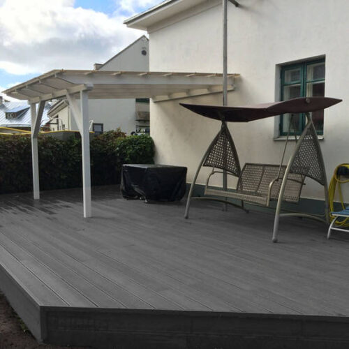 Terassikomposiittilauta Harmaa Strong (V) 301004 OneWood Classic 148x4200x20mm