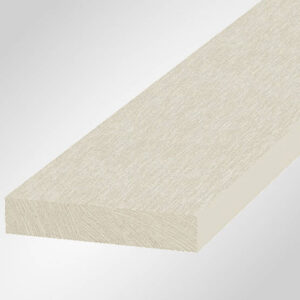 Komposiittireunalauta Valkoinen Basic (V) 301310 OneWood Basic 80x4200x15mm