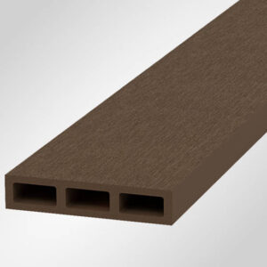 Komposiittiaitalauta T.Ruskea Light (V) 320332 OneWood Basic 100x4200x20mm