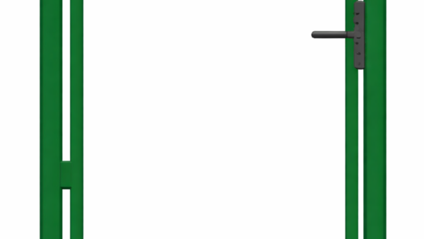 Käyntiportin runko, leveys 1 m, RAL6005 vihreä Käyntiportin runko, leveys 1 m, RAL6005 vihreä