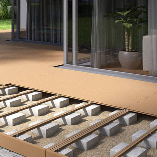 Kiinnitysklipsi Terassilaudoille 50kpl (P) 221736 OneWood Muovikiinnike