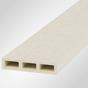 Komposiittiaitalauta Valkoinen Light (P) 320310 OneWood Basic 100x4200x20mm