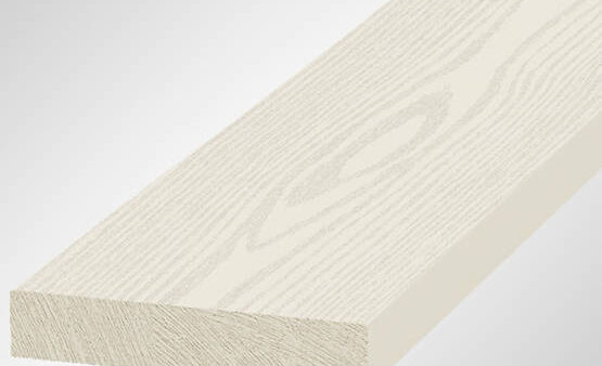 Komposiittireunalauta Valkoinen Strong (V) 301410 OneWood Natural 80x4200x15mm