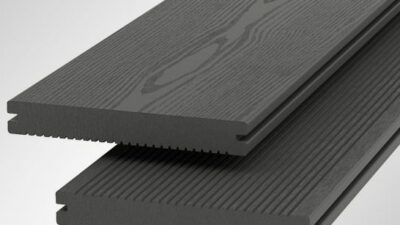 Terassikomposiittilauta Harmaa Strong (V) 301040 OneWood Natural 148x4200x20mm