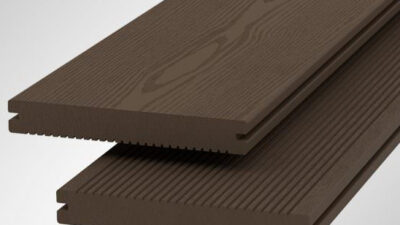 Terassikomposiittilauta T.Ruskea Strong (V) 301032 OneWood Natural 148x4200x20mm