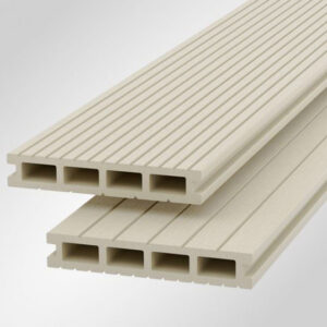 Terassikomposiittilauta Valkoinen Light (V) 300310 OneWood Modern 150x4200x25mm