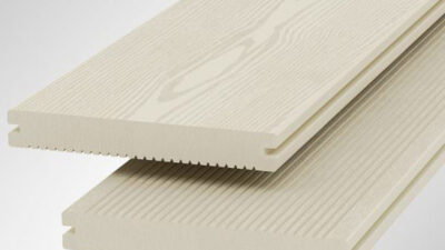 Terassikomposiittilauta Valkoinen Strong (V) 301010 OneWood Natural 148x4200x20mm