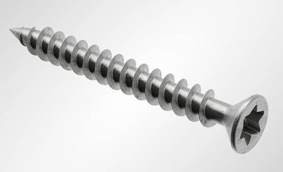 Terassiruuvi 4x35mm 100kpl Torx Teräs (P) 212426 OneWood Muoviklipsille