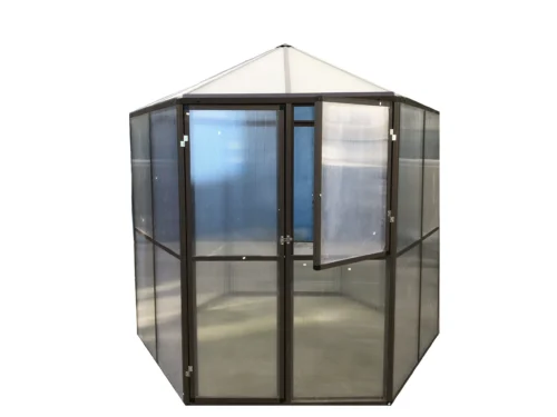 kuusikulmainen5 Kuusikulmainen kasvihuone 3,12 m²