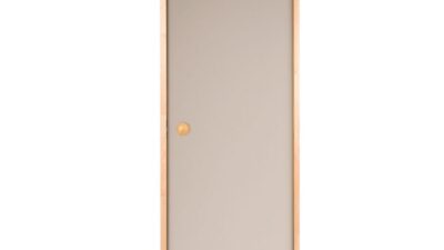 SAUNAOVI BASIC 8X21, PRONSSI LASI, SLIM PROSSI, LEPPÄ 92MM