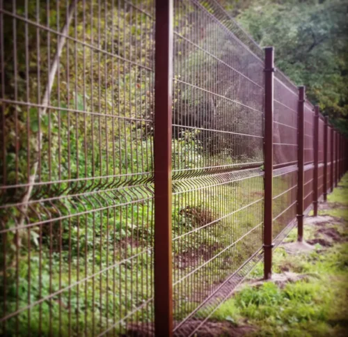 3D aitaelementti 4 mm RAL8017 ruskea