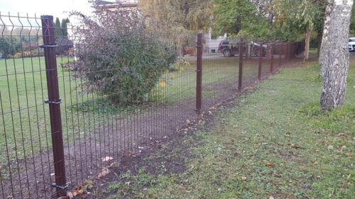 3D aitaelementti 4 mm RAL8017 ruskea