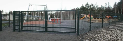 2D aitaelementti 8/6/8 RAL6005 vihreä