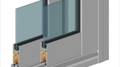 Arutech:in kehyksellinen liukulasijärjestelmä