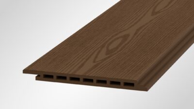 OneWood puukomposiittilauta julkisivuun Natural, tummanruskea