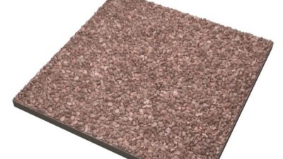 Tempsi julkisivulevy Granito 1250X2600x10mm, Verona punainen 88R