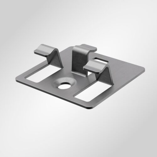 Kiinnitysklipsi, metalli, 50 kpl/pkt