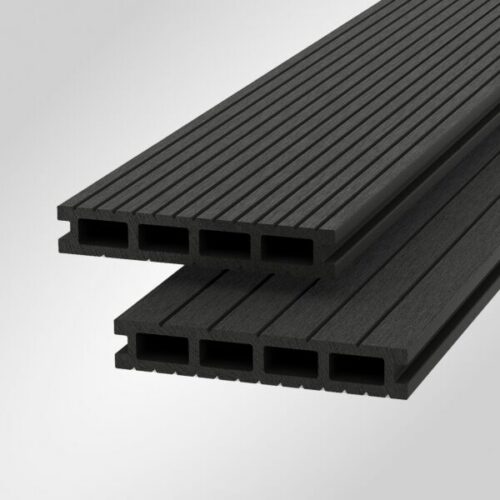 Light – tummanharmaa WPC-terassilauta