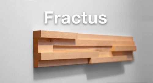 Seinäpaneeli Fractus, pakkaus 1 m²
