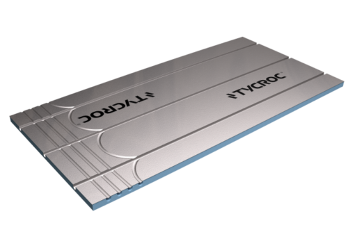 Tycroc UHP lattialämmityslevy 16 mm putkelle  1200×600×25 mm