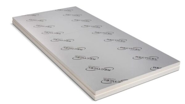 Recticel Silver E FR PIR-eriste ALU L-reuna 1200×2400mm