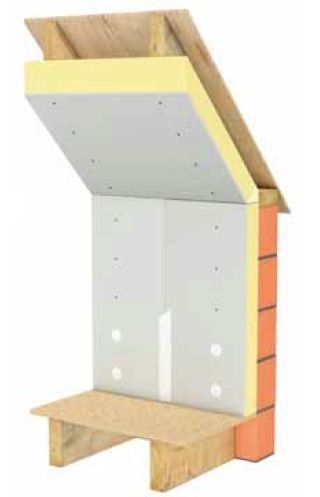 Recticel PIR-eristelevy kipsilevyllä