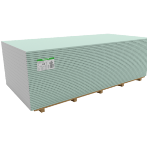 Kosteudenkestävä kipsilevy Norgips Q GKBI H2 12,5×1200×2600