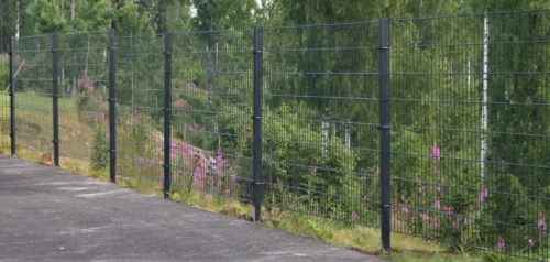 2D aitaelementti 6/5/6 RAL7016 harmaa