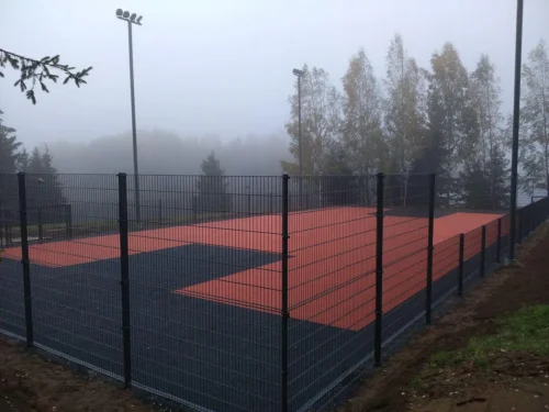 2D aitaelementti 6/5/6 RAL7016 harmaa