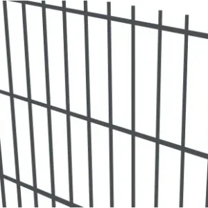 2D aitaelementti 8/6/8 RAL7016 harmaa