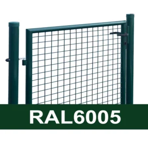 Verkkoaidan käyntiportti 1,5 m – RAL6005 vihreä