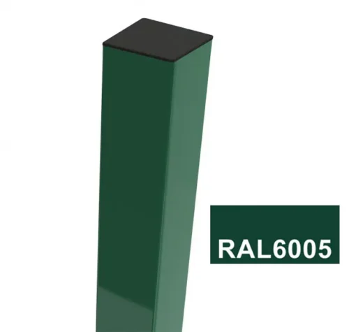 Kestävä aitatolppa 60x60 mm RAL6005 vihreä