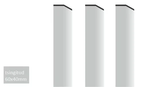 Sinkitty aitatolppa 40x60 mm (200 g/m²)