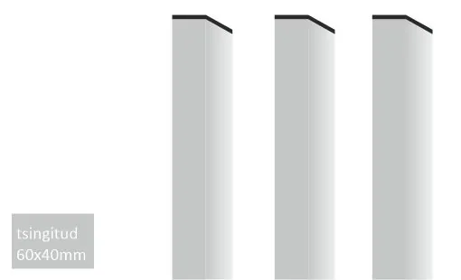 Sinkitty aitatolppa 40x60 mm (200 g/m²)