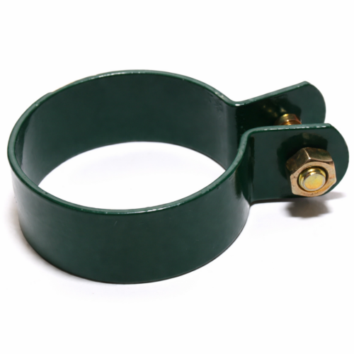 Kiristimen kiinnityspanta tolppaan RAL6005 vihreä / sinkitty (ZN)