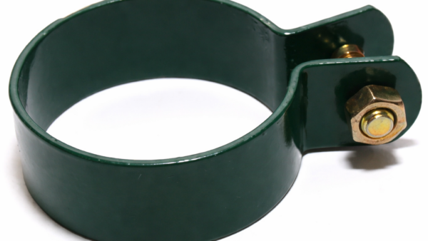 Kiristimen kiinnityspanta tolppaan RAL6005 vihreä / sinkitty (ZN)