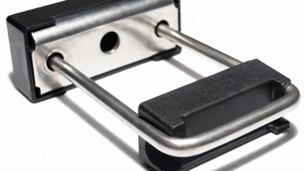 U-kiinnike 40x60 mm tolppaan (metallivasteella)