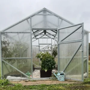 Kasvihuone KLASSIK 3×4 m – polykarbonaatti 4mm tai 6mm