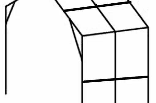 klassik_lisaosa Kasvihuoneen jatko-osa KLASSIK 3×4 m – 2 m