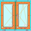 Kuva1 Seicom Classic RO 2K – 2-lasinen PVC kippi-ikkuna