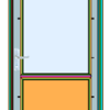 Parvekeovi Seicom PVC TD 1M 3K, PVC, 3-lasinen
